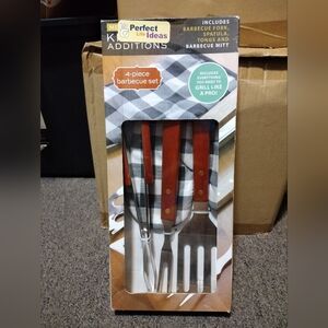 Kitchen Editions 4 Piece Barbecue Set